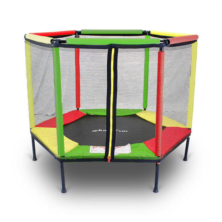TRAMPOLINA KOJEC DO DOMU I OGRODU 140 COLORFULL