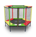 TRAMPOLINA KOJEC DO DOMU I OGRODU 140 COLORFULL