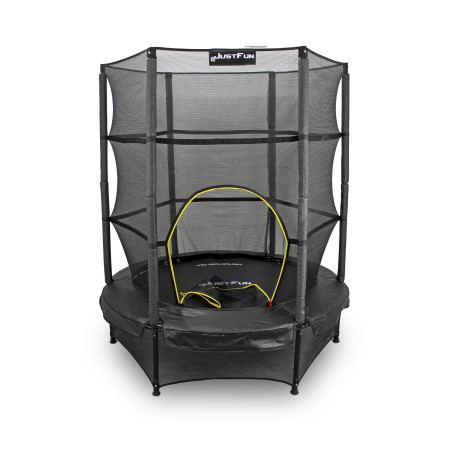 TRAMPOLINA do wewnątrz 140cm JUST FUN CZARNA