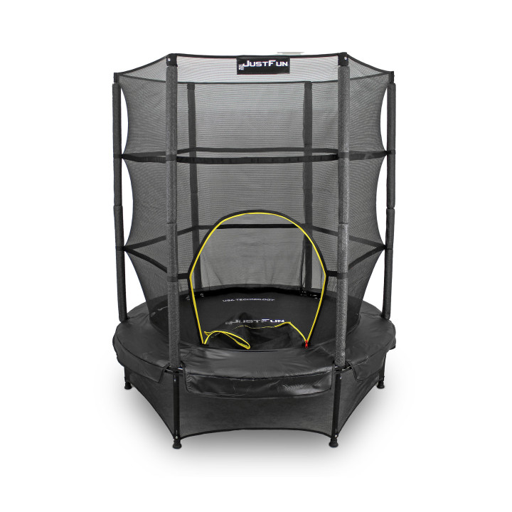 TRAMPOLINA do wewnątrz 140cm JUST FUN CZARNA