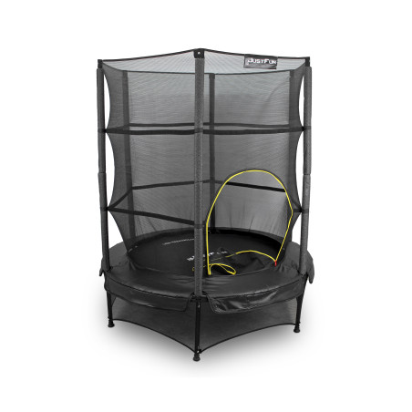 TRAMPOLINA do wewnątrz 140cm JUST FUN CZARNA
