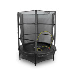 TRAMPOLINA do wewnątrz 140cm JUST FUN CZARNA