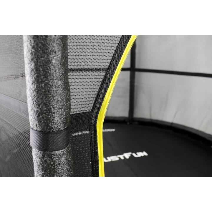 TRAMPOLINA do wewnątrz 140cm JUST FUN CZARNA
