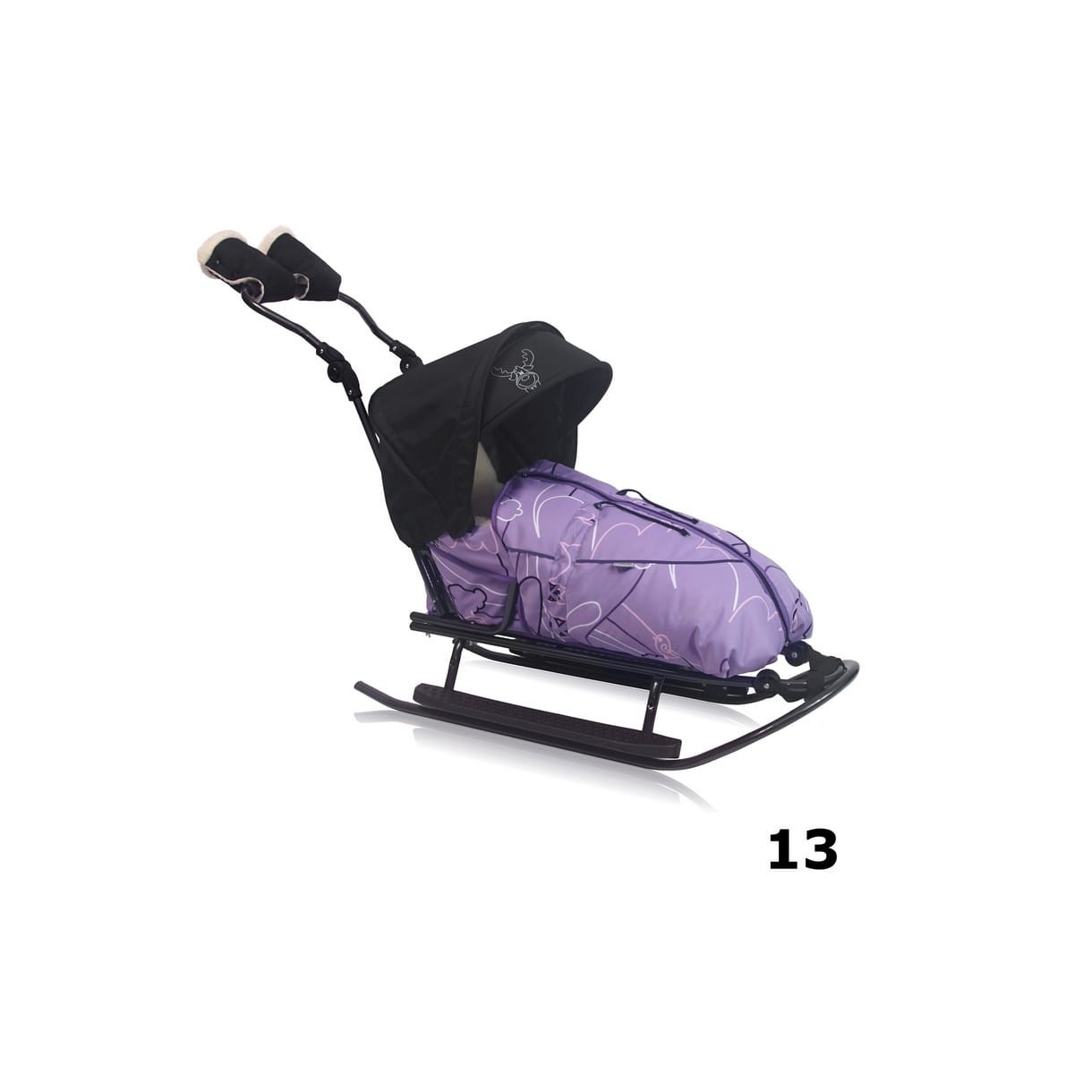 SOLIDNE SANKI PREMIUM RASPER PCHACZ OPARCIE BUDKA OCIEPLANE FIOLETOWE ZAJACE