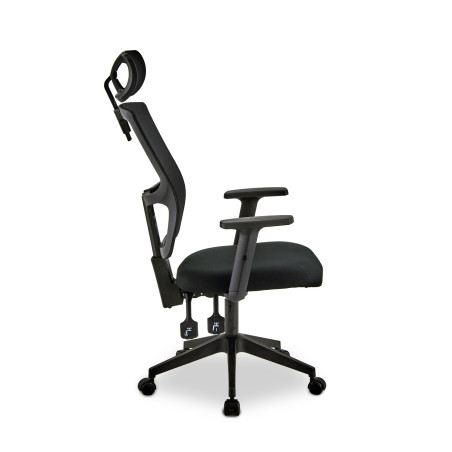 Ergonomiczny Wygodny Regulowany fotel z zagłówkiem ETNA PREMIUM