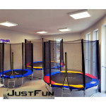 TRAMPOLINA OGRODOWA JUST FUN 10FT-312CM BLUE