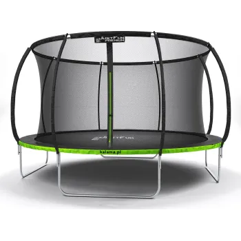 Trampolina ogrodowa PREMIUM BLACK Just Fun 12ft 374cm