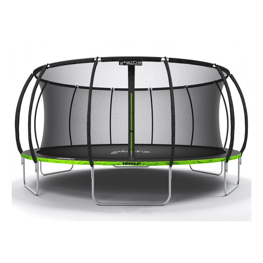 Trampolina ogrodowa PREMIUM BLACK Just Fun 16ft - 490cm -