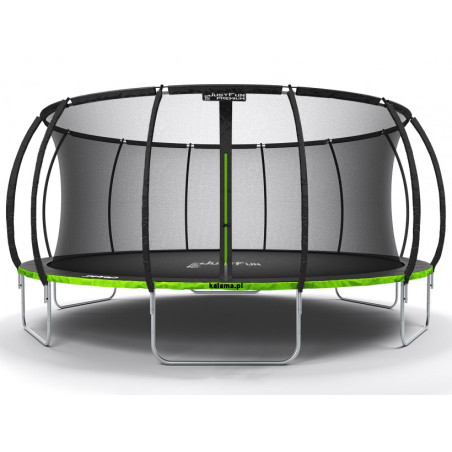 Trampolina ogrodowa PREMIUM BLACK Just Fun 16ft - 490cm -