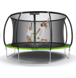 Trampolina ogrodowa PREMIUM BLACK Just Fun 16ft - 490cm -