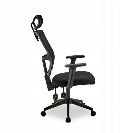 Ergonomiczny Wygodny Regulowany fotel z zagłówkiem ETNA PREMIUM