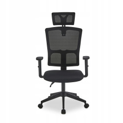 Ergonomiczny Wygodny Regulowany fotel z zagłówkiem ETNA PREMIUM