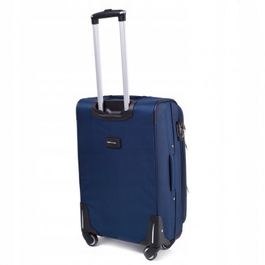 Walizka miękka, kabinowa Wings codura 1708(4) S BLUE 38 l