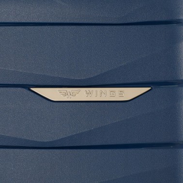 WALIZKA kabinowa podręczny bagaż MUR01 S TITAN BLUE WINGS
