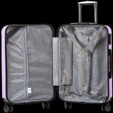 TR059, Zestaw 4 walizek (L,M,S,XS) Wings, Light Purple