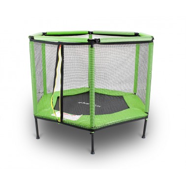 TRAMPOLINA KOJEC DO DOMU 140 ZIELONA 4,5FT