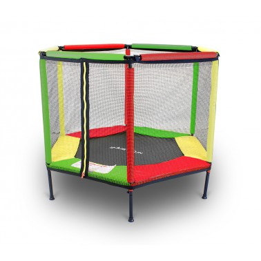 TRAMPOLINA KOJEC DO DOMU 140 COLORFULL 4,5FT