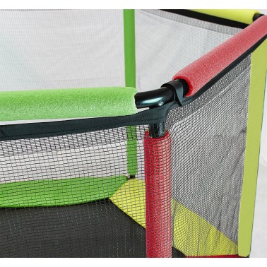 TRAMPOLINA KOJEC DO DOMU 140 COLORFULL 4,5FT
