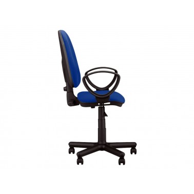 Krzesło biurowe obrotowe ARGO niebiesko-czarne Ergonomiczne wygodne