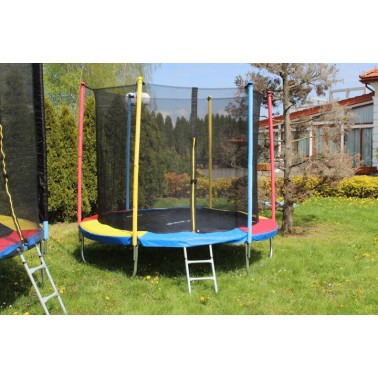 TRAMPOLINA OGRODOWA 8FT-252CM BLUE JUST FUN