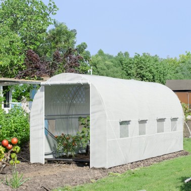 Tunel foliowy 10 m² 250 x 400 cm biały