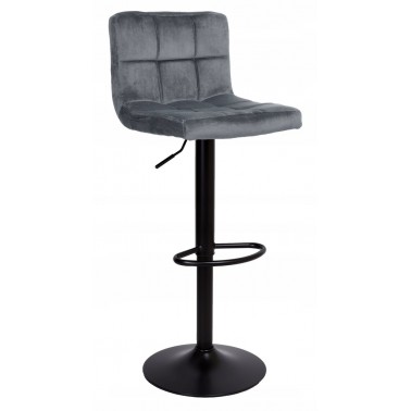 Hoker regulowany Monzo szary Velvet