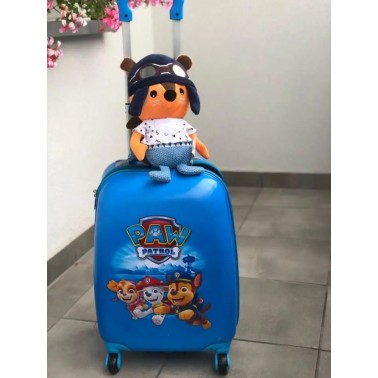 Walizka dziecięca Psi Patrol Nickelodeon 32 l Odcienie niebieskiego
