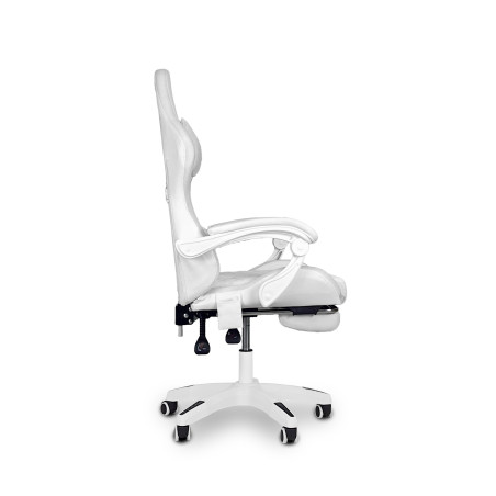 Fotel gamingowy, obrotowy, do biura, salonu SPARTA BIAŁY