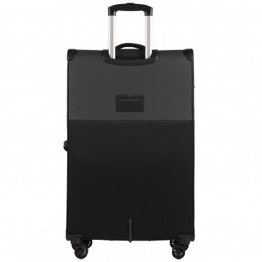 Walizka miękka kabinowa Wings poliester LN01 S BLACK/GREY