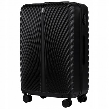 Walizka twarda duża ABS SN120 L BLACK 97 l