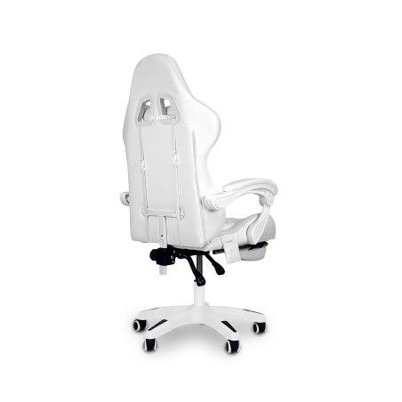 Fotel gamingowy, obrotowy, do biura, salonu SPARTA BIAŁY