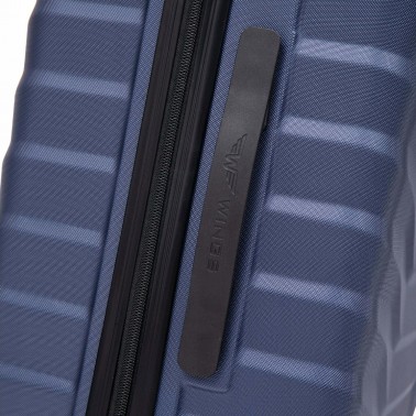 Wings Walizka twarda kabinowa ABS PEA01-S-BLUE 38 l