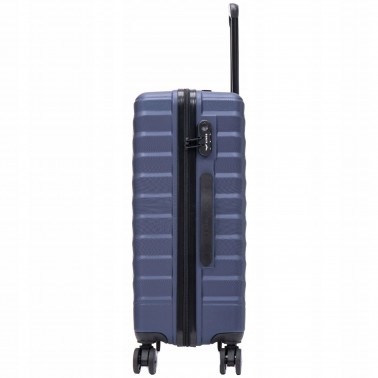 Wings Walizka twarda średnia ABS PEA01-M-BLUE 63 l