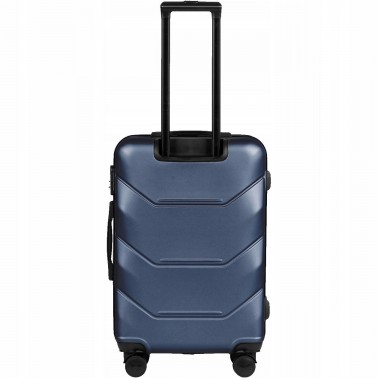 Walizka WINGS twarda średnia ABS 148 M BLUE 63 l