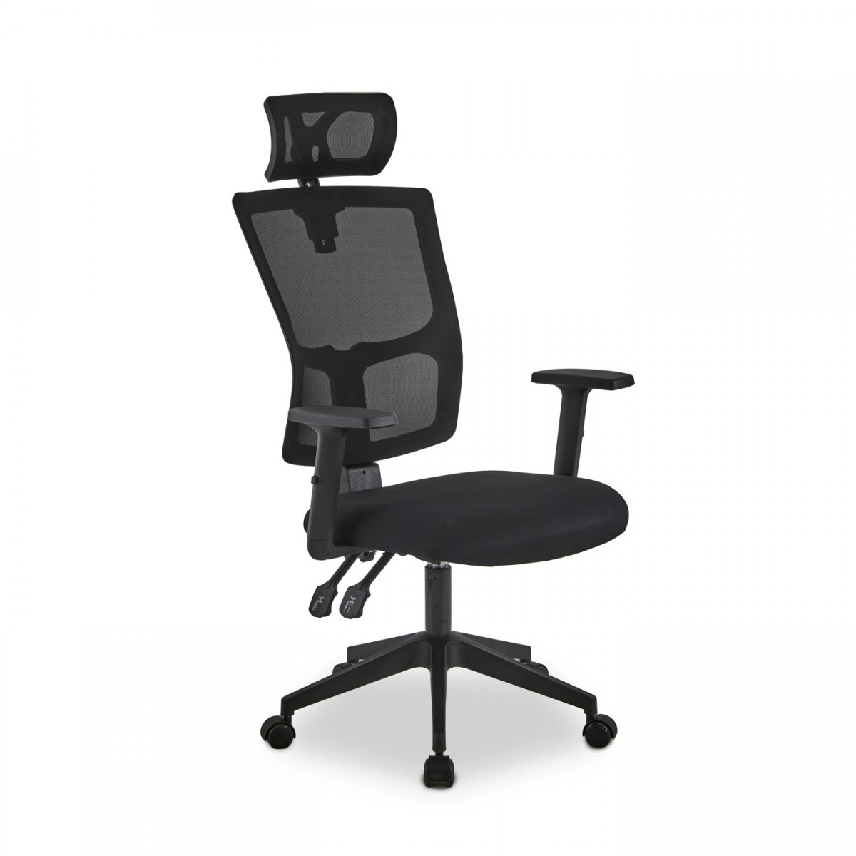 Ergonomiczny fotel ETNA PREMIUM z zagłówkiem Wygodny Regulowany
