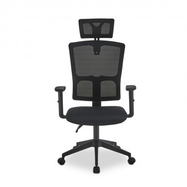 Ergonomiczny fotel ETNA PREMIUM z zagłówkiem Wygodny Regulowany