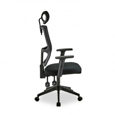 Ergonomiczny fotel ETNA PREMIUM z zagłówkiem Wygodny Regulowany