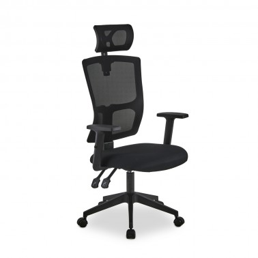 Ergonomiczny fotel ETNA PREMIUM z zagłówkiem Wygodny Regulowany