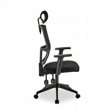 Ergonomiczny fotel ETNA PREMIUM z zagłówkiem Wygodny Regulowany