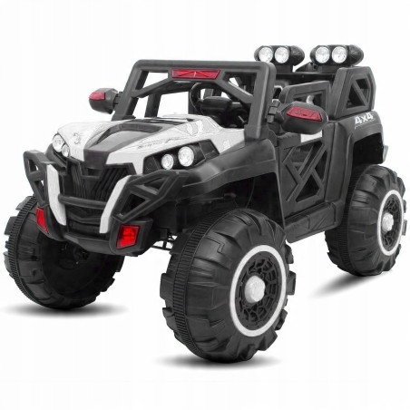 AUTO BUGGY PERFORMANCE WHITE NA AKUMULATOR, MOCNY, BEZPIECZNY