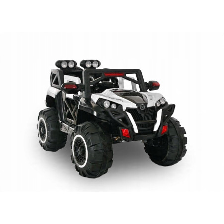 AUTO BUGGY PERFORMANCE WHITE NA AKUMULATOR, MOCNY, BEZPIECZNY