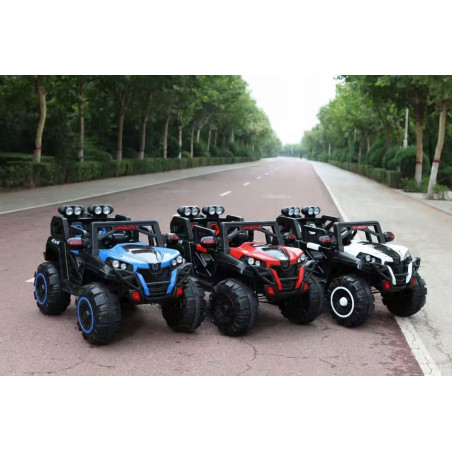 AUTO BUGGY PERFORMANCE WHITE NA AKUMULATOR, MOCNY, BEZPIECZNY