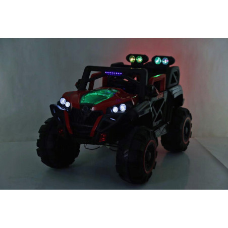 AUTO BUGGY PERFORMANCE WHITE NA AKUMULATOR, MOCNY, BEZPIECZNY