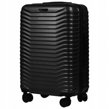 Walizka twarda duża Wings poliwęglan (polikarbonat) PC140 L BLACK 97 l