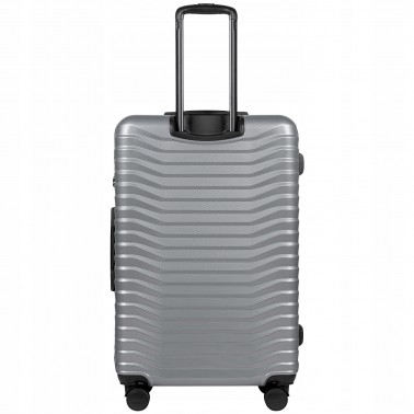 Walizka WINGS twarda duża poliwęglan (polikarbonat) PC140 L SILVER 97 l