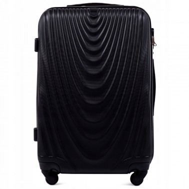 Średnia walizka podróżna Wings M, Black