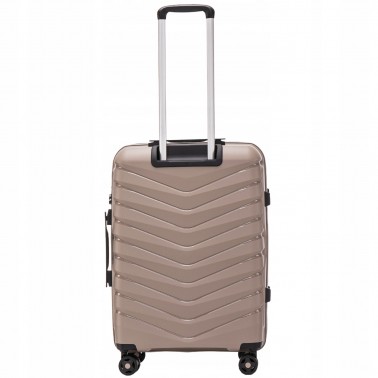 Walizka wings twarda średnia polipropylen PHX01 M CHAMPAGNE 63 l
