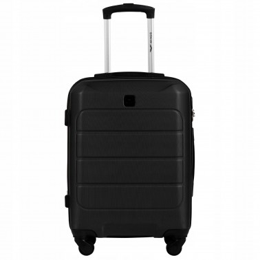 Wings Walizka twarda kabinowa ABS GAN01-S-BLACK 38L