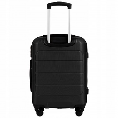 Wings Walizka twarda kabinowa ABS GAN01-S-BLACK 38L