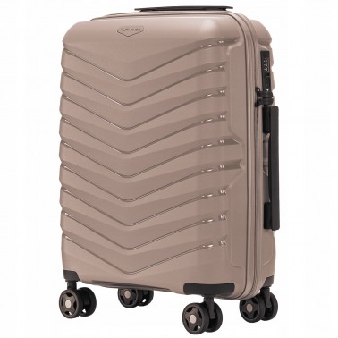 Walizka WINGS twarda kabinowa polipropylen PHX01 S CHAMPAGNE 38 l
